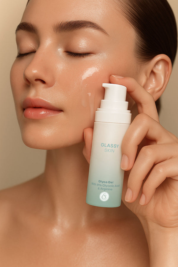 doffe huid sarasin gezichtsverzorging glass skin 