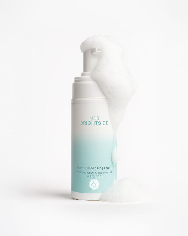 Mrs Brightside gentle cleansing foam face