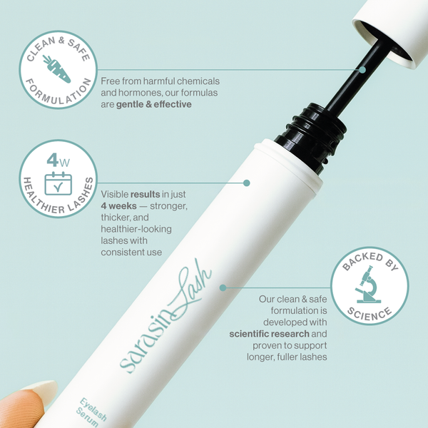 wimperserum tube verpakking