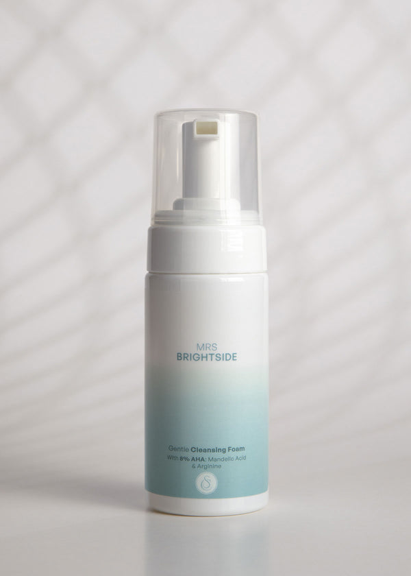 Mrs Brightside gentle cleansing foam face