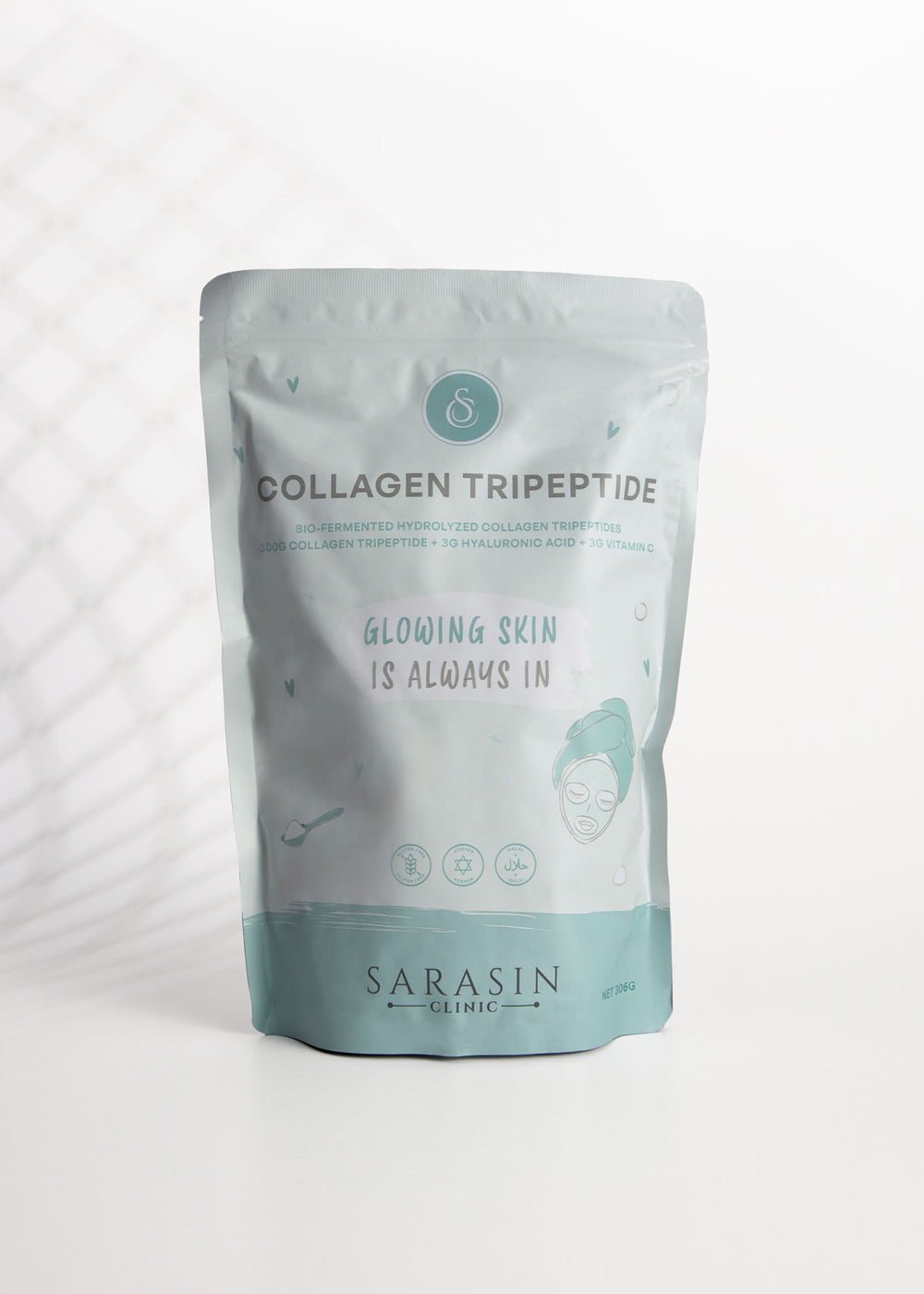 collageen tripeptide Sarasin collageen drank verslapte huid